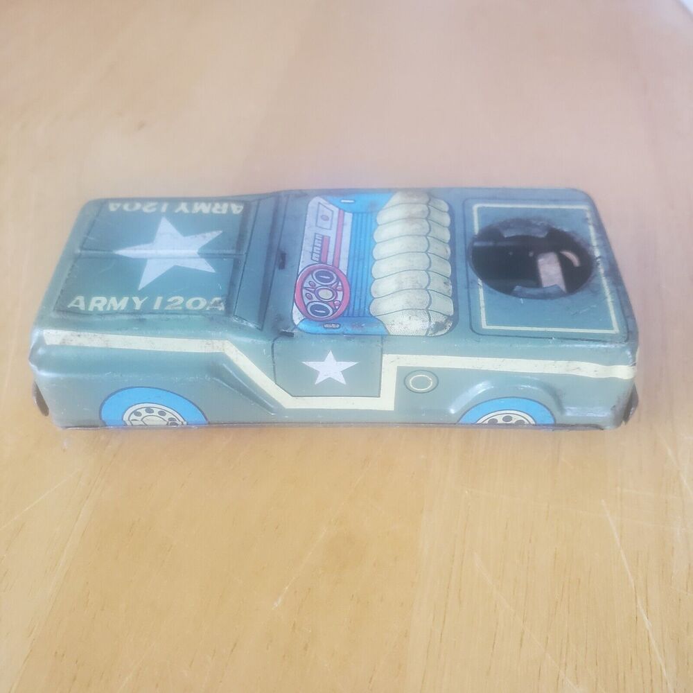 Koyo Metal Tin Toy Car Incomplete Missing Parts